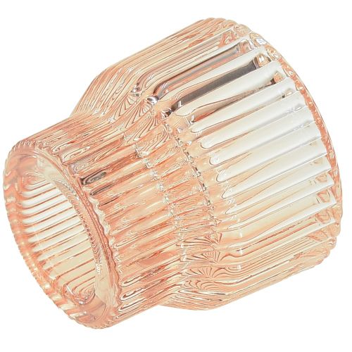 Article Photophore verre photophore verre teinté Ø5,5cm H5cm 2pcs