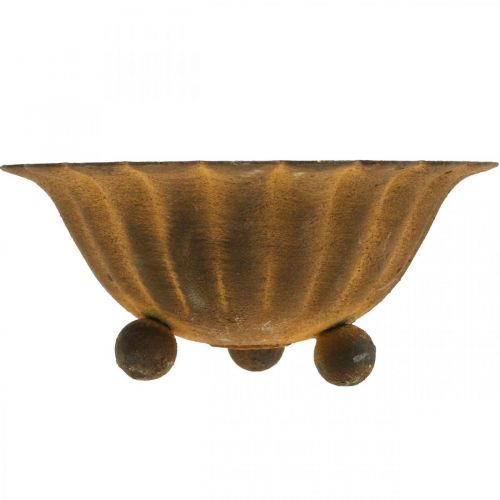 Photophore Rustique En Métal Forme Maison - 38 Cm - Déco Jardin Vintage Aspect Rouillé