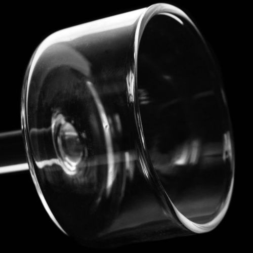 Article Photophore verre bougie chauffe-plat transparent Ø4,5cm H8cm 8 pcs