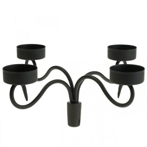 Floristik24 Photophore pour bouteilles, bougeoir bouteille Ø23cm