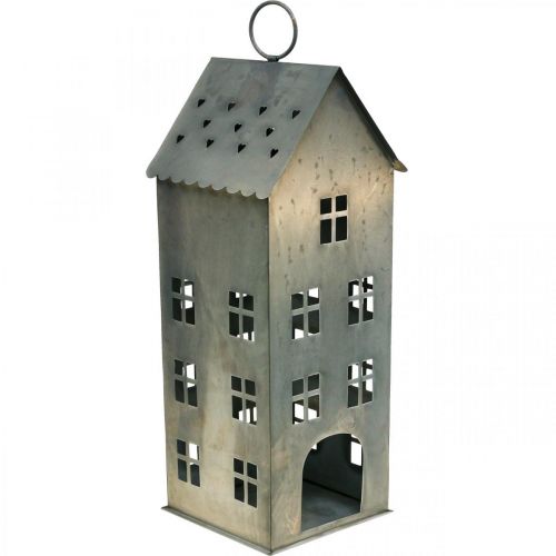 Floristik24 Photophore Lichthaus Photophore en métal 43×17×17cm