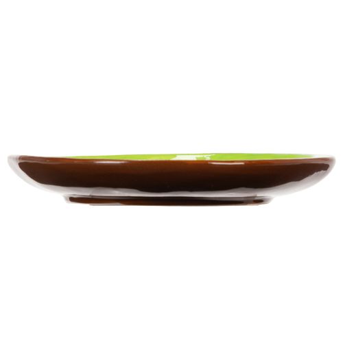 Article Assiettes rondes en céramique à motif kiwi, idéales pour la table à manger ou la cuisine, 16 cm, lot de 2