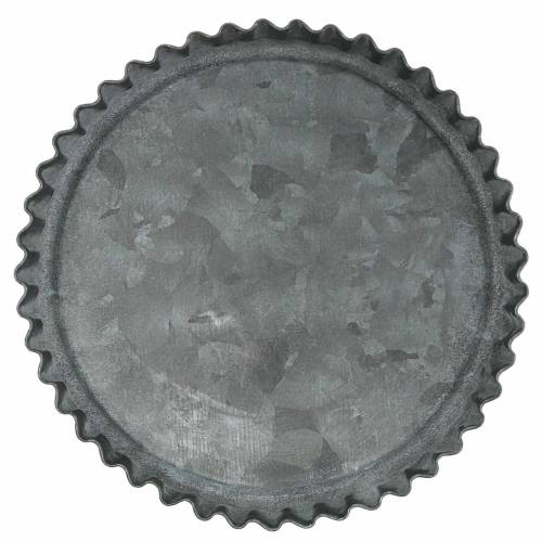 Floristik24 Set de moules à pâtisserie décoratifs en zinc Ø7,8–11,5cm H1,3cm