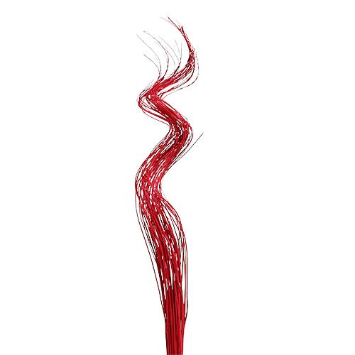 Floristik24 Ting Ting Bouclés 60cm Rouge 40 pcs
