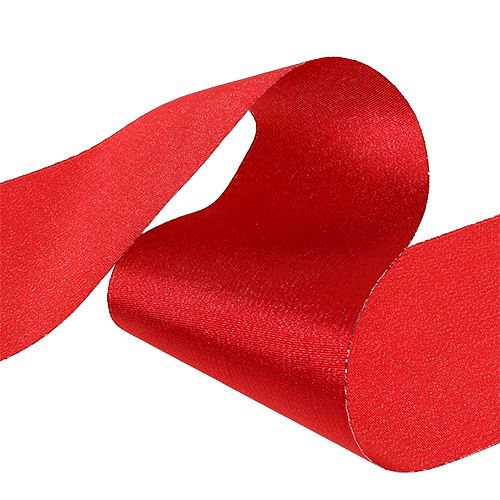 Article Ruban de table rouge 10cm 15m