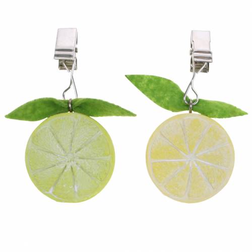 Floristik24 Nappe poids citron lime assorti 8pcs