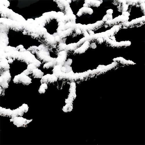 Article Décoration de table branches avec neige Ø40cm 1 pc