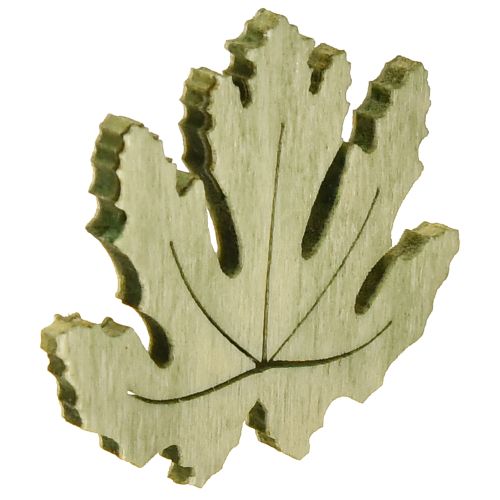 Article Décoration de table automne décoration dispersée décoration en bois feuille d'érable 4cm 72 pcs