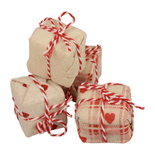 Décoration de table Décoration de paquet cadeau de Noël 3,5 cm 9 pcs