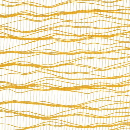 Floristik24 Chemin de table jaune 26cm x 300cm