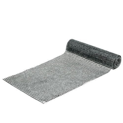 Floristik24 Chemin de table avec paillettes argent l. 25 cm L. 228 cm