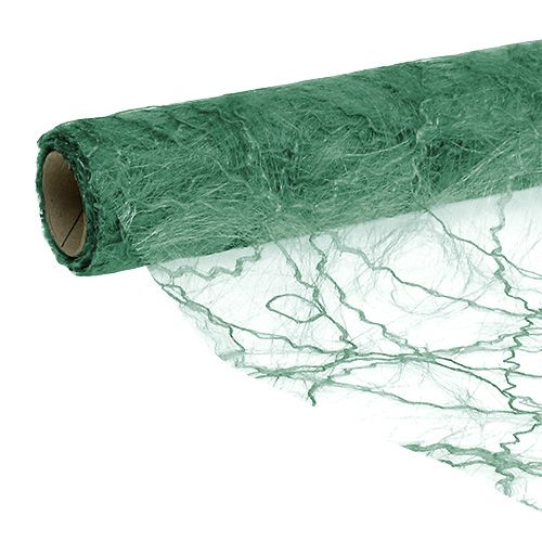 Floristik24 Chemin de table Sizotwist Vert Foncé 30cm 5m