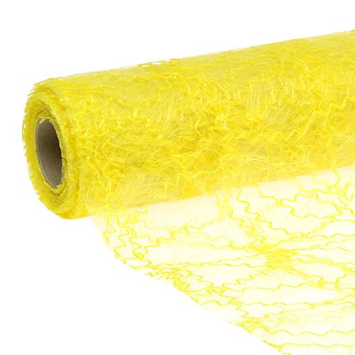 Chemin de table Sizotwist Jaune 30cm 5m