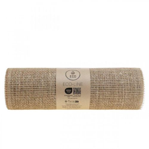 Article Chemin de table jute ruban de jute ruban de table nature L30cm L5m