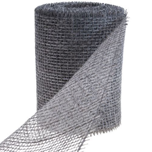 Floristik24 Chemin de table jute ruban de table ruban de jute marron taupe 15cm 10m