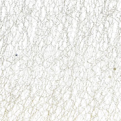 Floristik24 Chemin de table chemin de table Champagne Glitter L35cm L200cm