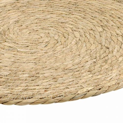 Floristik24 Set de table rond Ø40cm en jonc de mer naturel décoration de table