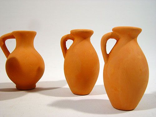 Floristik24 Vase en terre cuite 6cm mini (24 pcs.)