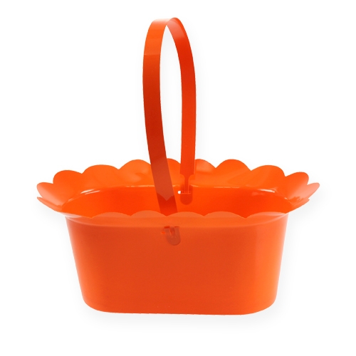 Floristik24 Pot fleur avec anse ovale 23cm 10pcs