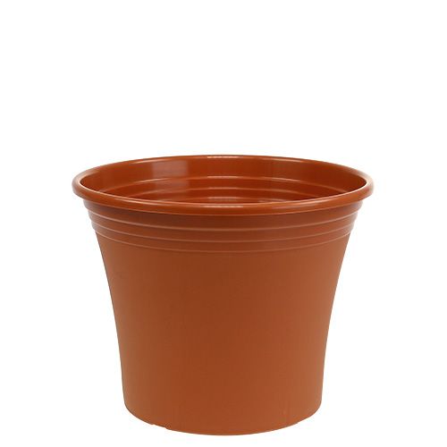 Pot « Irys » plastique terre cuite Ø19cm H16cm 1 pce
