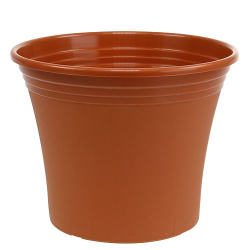 Pot “Irys” plastique terre cuite Ø38cm H31cm, 1pce