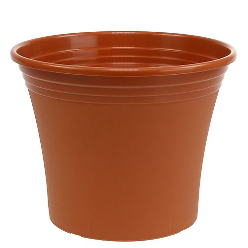 Article Pot “Irys” plastique terre cuite Ø38cm H31cm, 1pce