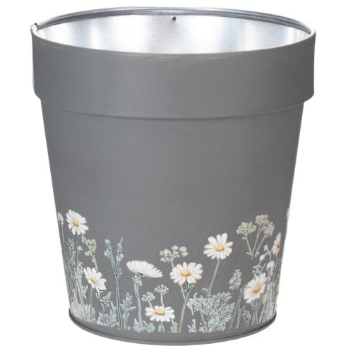 Pot de fleurs à motif floral pour une décoration intérieure moderne et un balcon estival, 13 cm, lot de 4