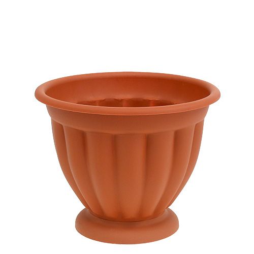 Floristik24 Pot avec pied planteur plastique Ø15cm H13cm