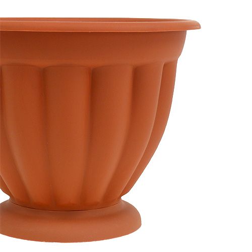 Article Pot avec pied planteur plastique Ø15cm H13cm