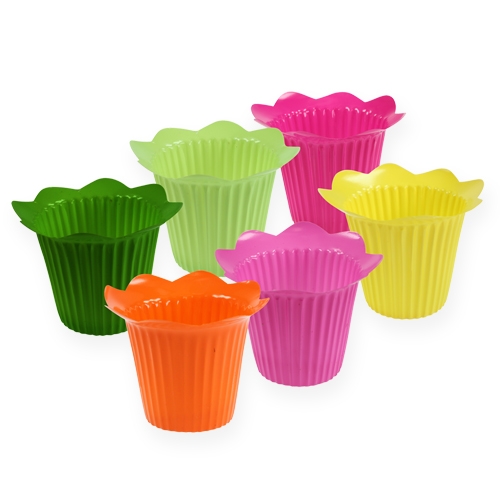 Pot de fleur en plastique Ø9cm 25 pcs