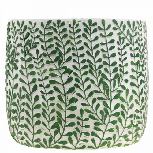 Floristik24 Jardinière à vrilles, jardinière en céramique, jardinière, aspect béton Ø20,5cm H17,5cm