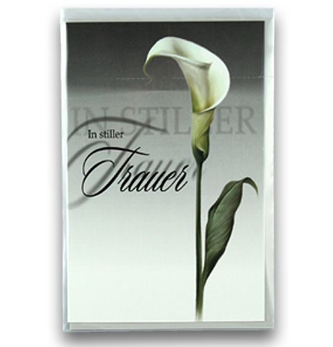 Floristik24 Cartes de condoléances 5pcs