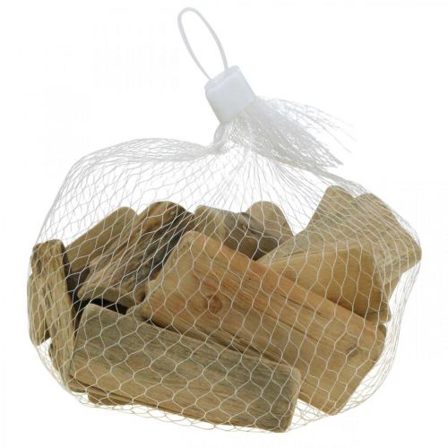 Floristik24 Bois flotté nature, bois décoration maritime L8cm 250g