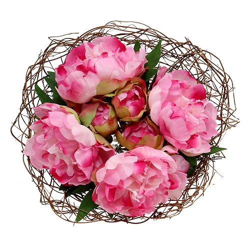 Floristik24 Manchette entonnoir vigne Ø30cm naturel 8pcs