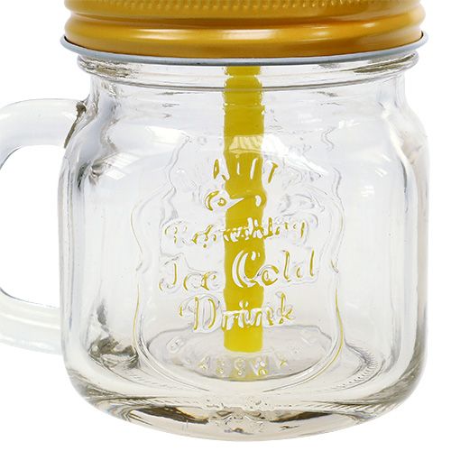 Floristik24 Verre avec couvercle Ø 7 cm H. 9 cm 2 p.