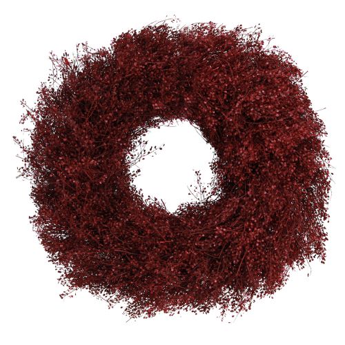 Article Couronne de fleurs séchées Couronne bordelaise Lepidium Ø33cm