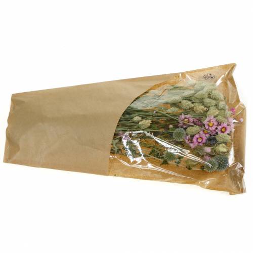 Floristik24 Bouquet d'herbe sauvage avec des fleurs de paille fleurs séchées 70g