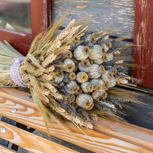 Article Capsules de graines de pavot séchées bouquet de fleurs séchées naturelles coquelicot déco 90g
