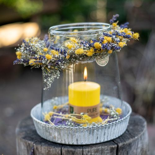 Article Fleurs séchées chardon sec jaune chardon fraise 100g
