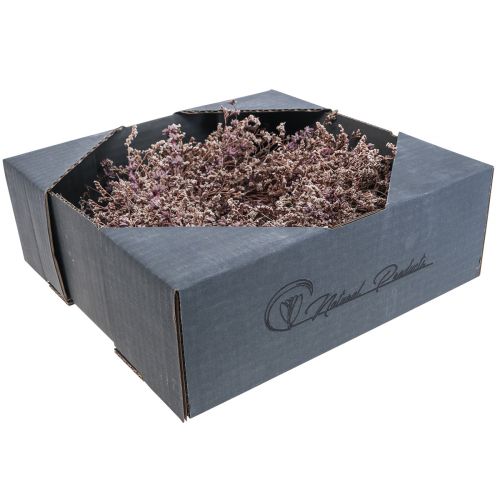 Article Couronne de fleurs séchées lavande de mer nature Ø30cm