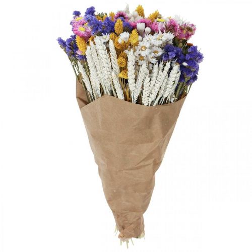 Floristik24 Bouquet de fleurs séchées lavande de mer Phalaris grain 55cm