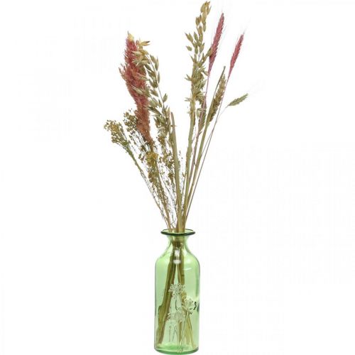 Article Set DIY fleurs séchées pour bouquet rose fleurs sèches 60cm