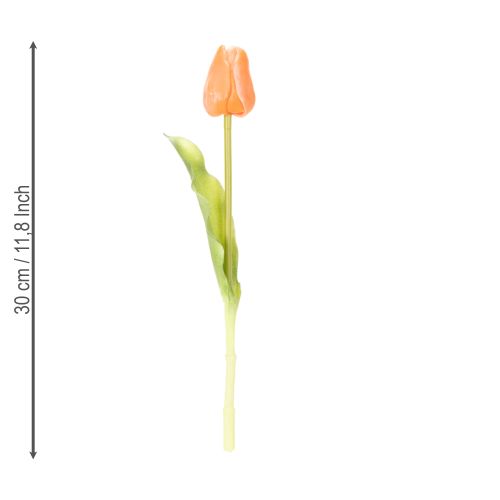 Article Tulipes artificielles pour la décoration printanière du salon et de la cuisine, aspect réaliste, 30 cm, lot de 7