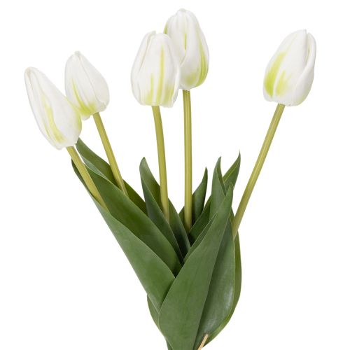 Floristik24 Tulipes artificielles décoratives pour une décoration intérieure élégante, 40 cm, lot de 5