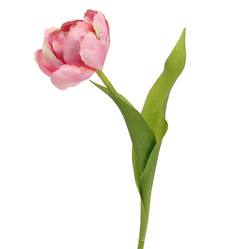 Floristik24 Tulipe rose 37cm 6pcs
