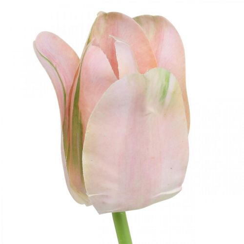 Article Fleur de tige rose artificielle tulipe H67cm