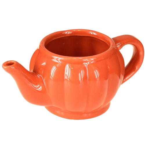 Floristik24 Pot à fleurs en céramique orange assorti 15×9×6,5 cm 2 pièces
