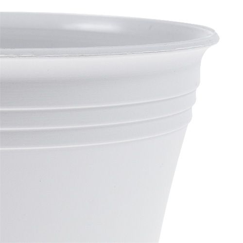 Jardinière Michele Blanc Ø22cm | Floristik24.be