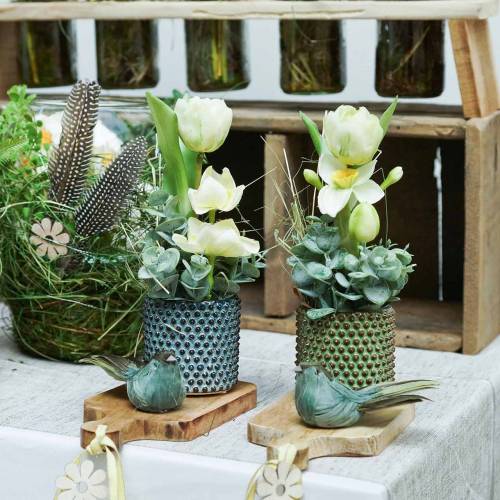 Article Eucalyptus artificiel vert 32cm