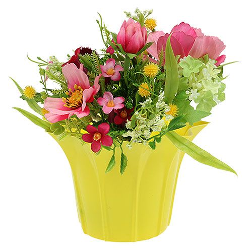 Article Jardinière pour plantes en pot, couleurs assorties. Ø10,5cm 10 pièces